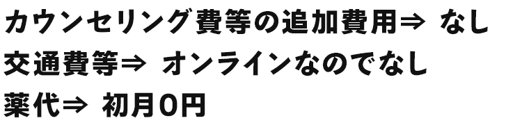 AGAオンラインクリニックの特徴2