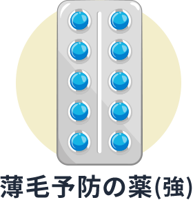 薄毛予防の薬(強)