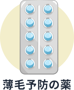 薄毛予防の薬