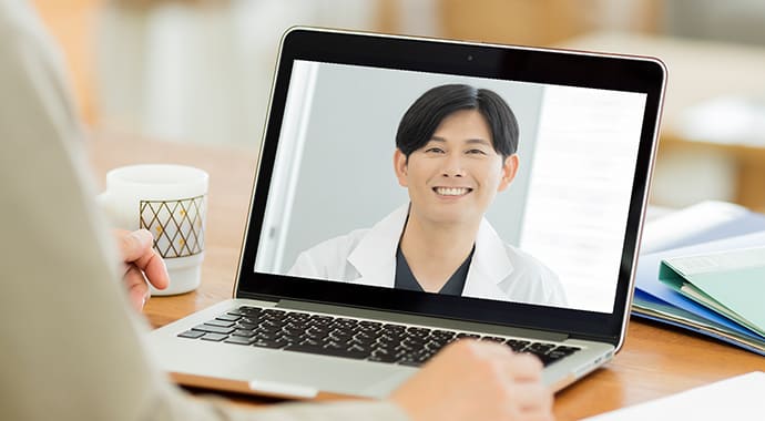 オンライン/チャットでの再診、相談